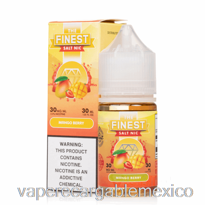 Vape Recargable Mango Berry - La Mejor Edición De Frutas Salt Nic - 30ml 50mg